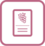 Wine label icon